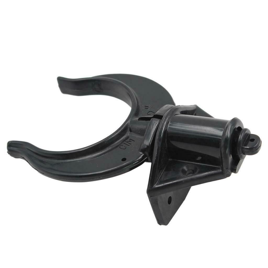2 Pieces Black Plastic Oar Lock Rowlocks for Boat Marine Kayak Canoe