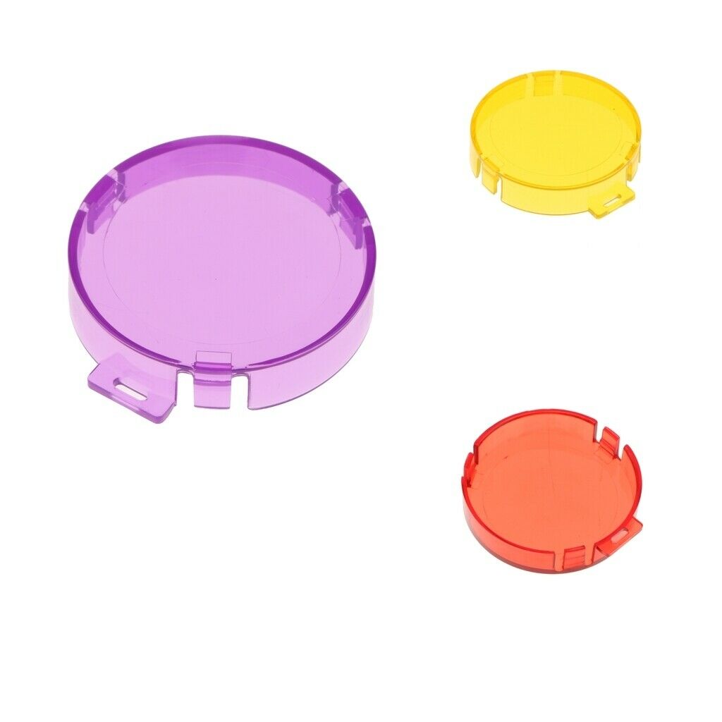 3 Packs of Action Cameras, Diving Filter Housing for EK7000 (diameter 43mm)