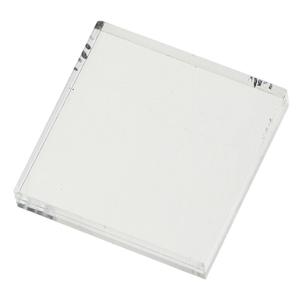 Clear Acrylic Block Stamping Block For Card Making Emboss Craft