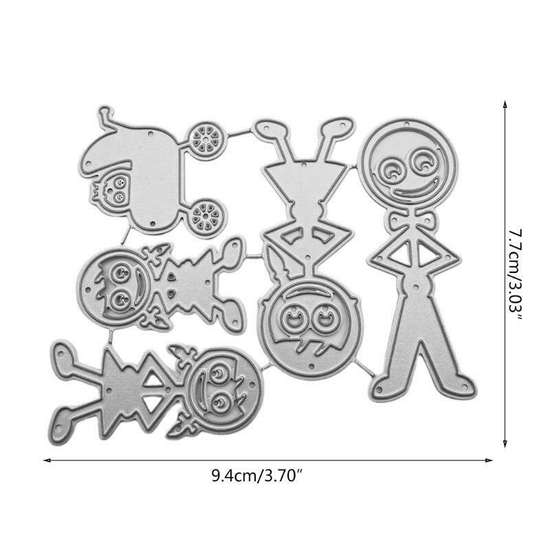 Family Metal Cutting Dies Stencil DIY Scrapbooking Album Paper Card Making