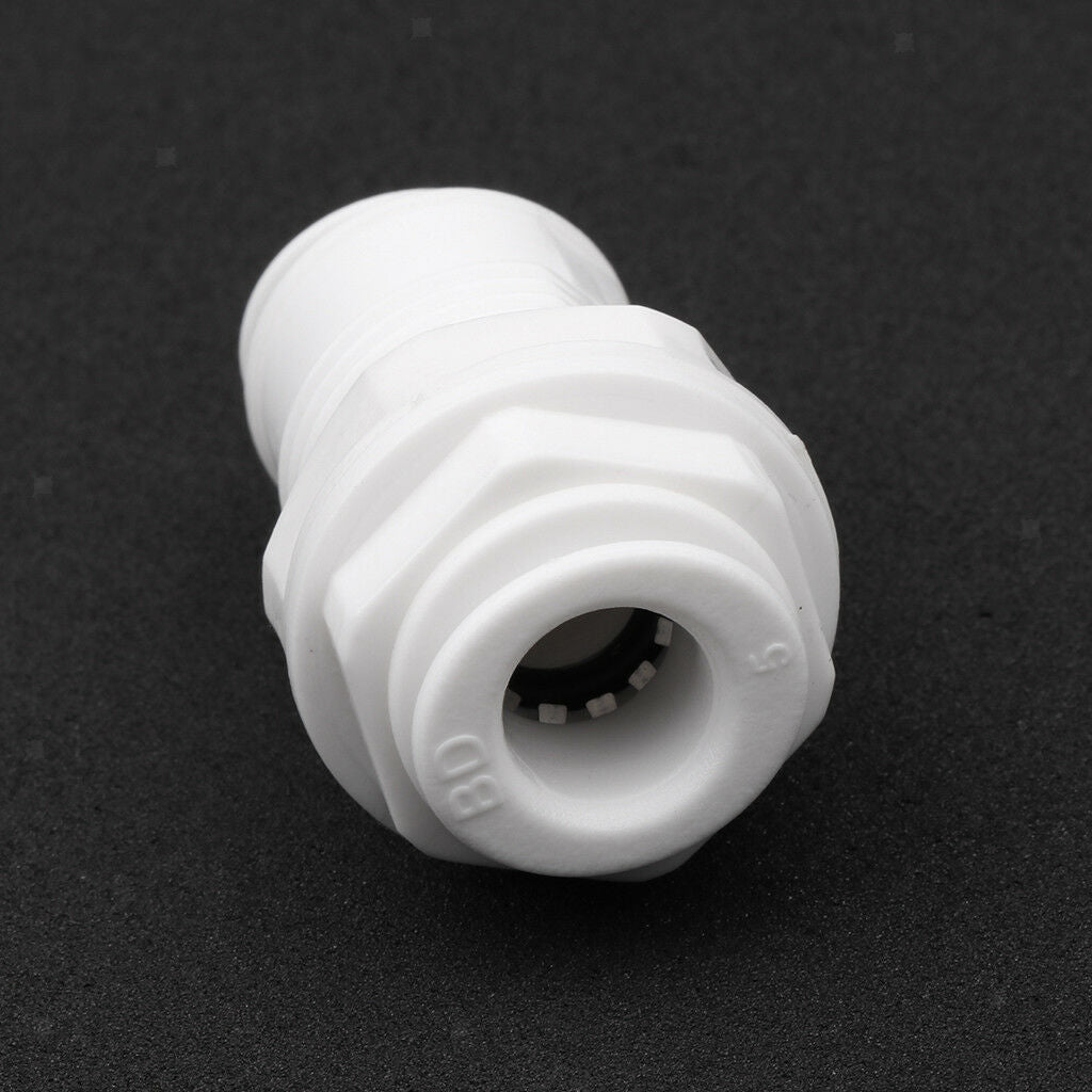 3/8 ' Inline Push Fit to 3/8" Thread RO Water Reverse Osmosis Ball Valve