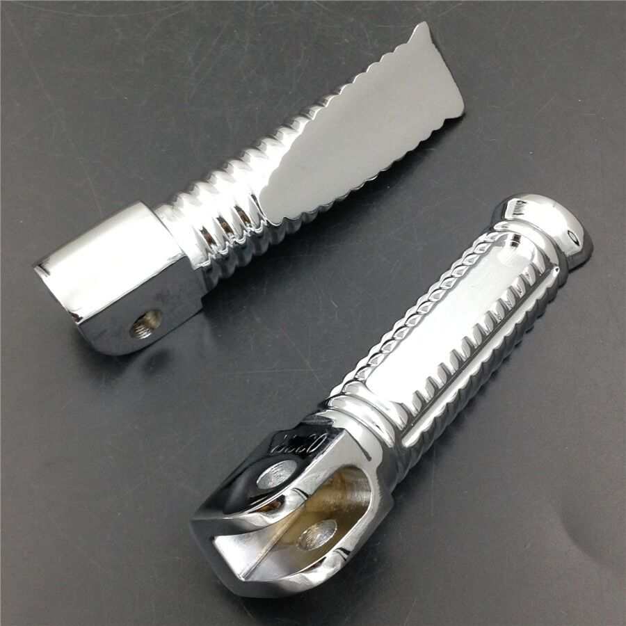 M.Front Foot pegs for Yamaha YZF 600R R6 R6S R1 FZ6 FZ Fazer XJR 1300 Chromed