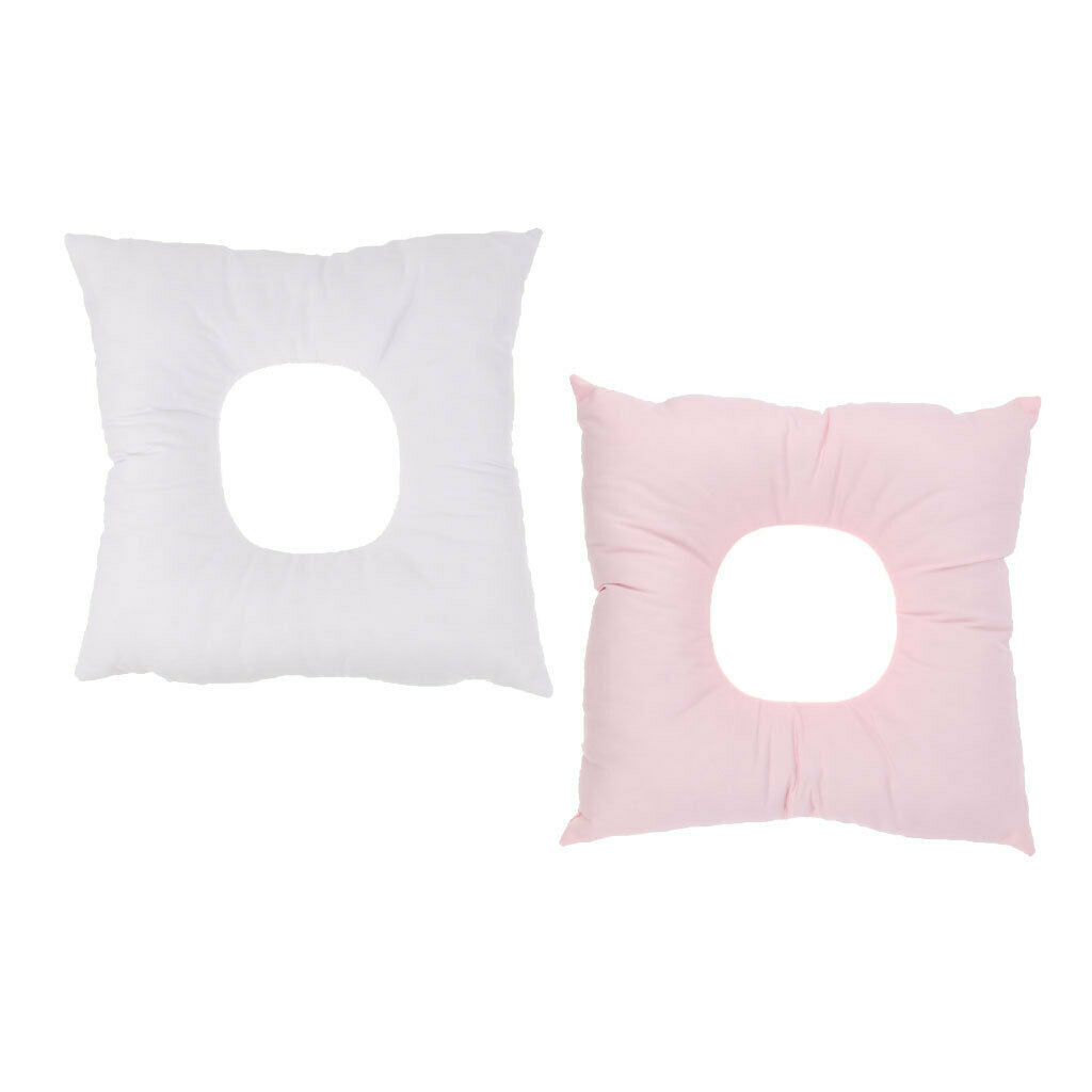 2pcs Foam SPA Massage Bed Table Face Down Rest Cradle Cushion Pillow Pads