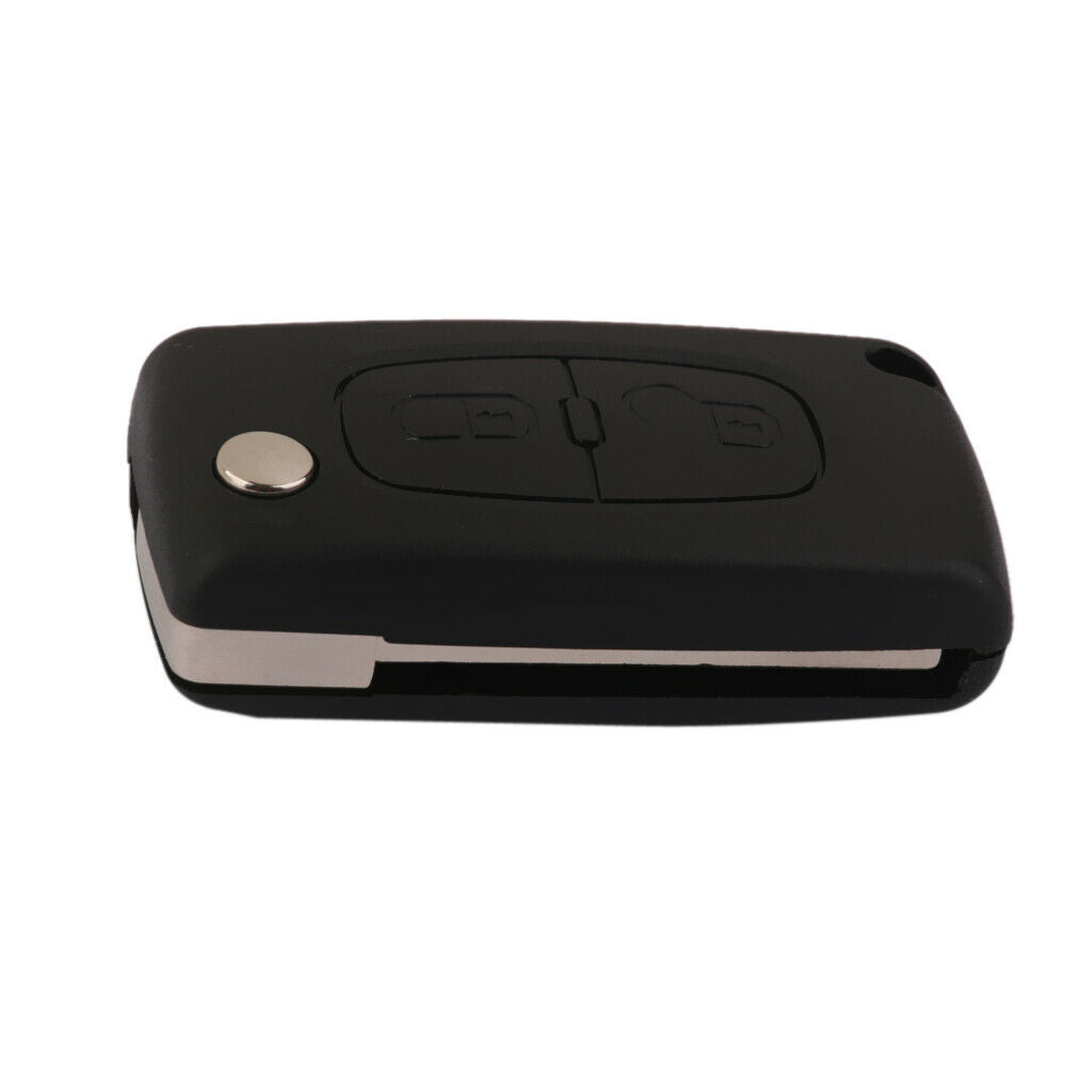 2-Button Remote Key Shell Case With  For Citroen C2/C3/C4/C5/C6