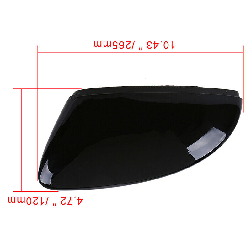 1Pc Left Side Door View Mirror Cover Cap For VW Jetta Passat Beetle 2009-2018