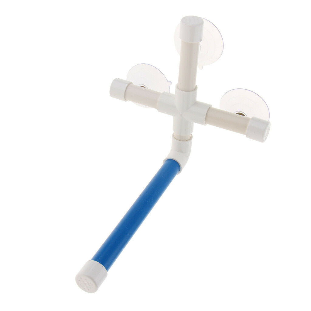 Bird Parrot Shower Perch ,Single Pole ,Easy Install,for Finches,Parrot,Macaw