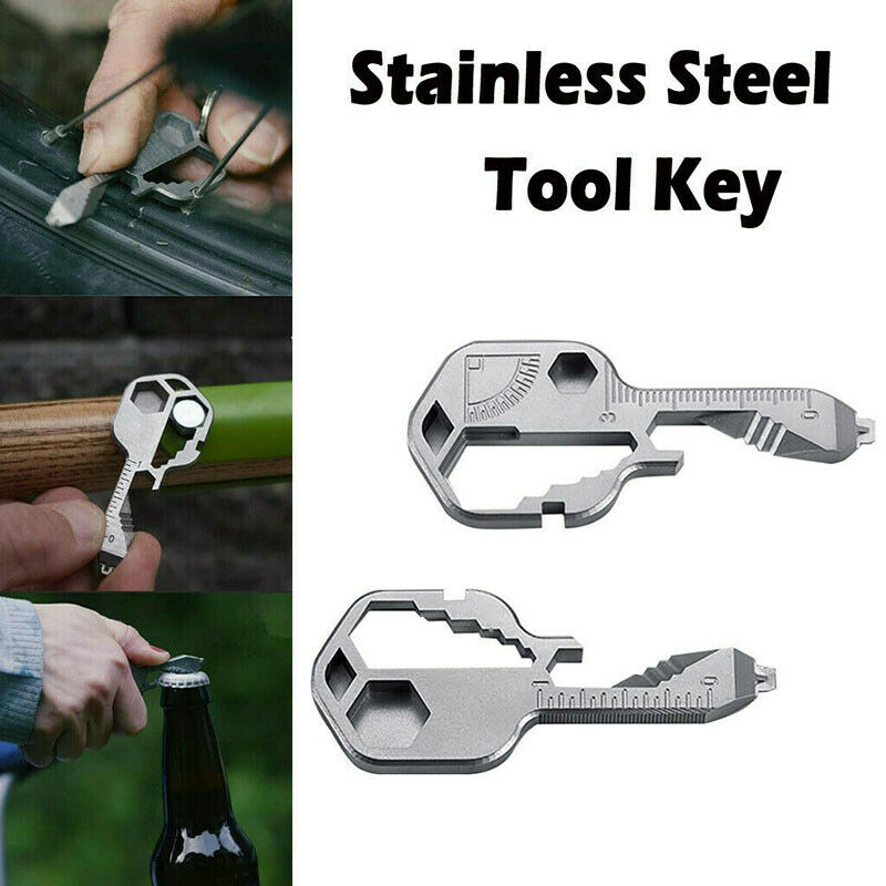 16+Multi-function Key Pocket Size Bottle Opener Pocket Screwdriver Equipment Kit