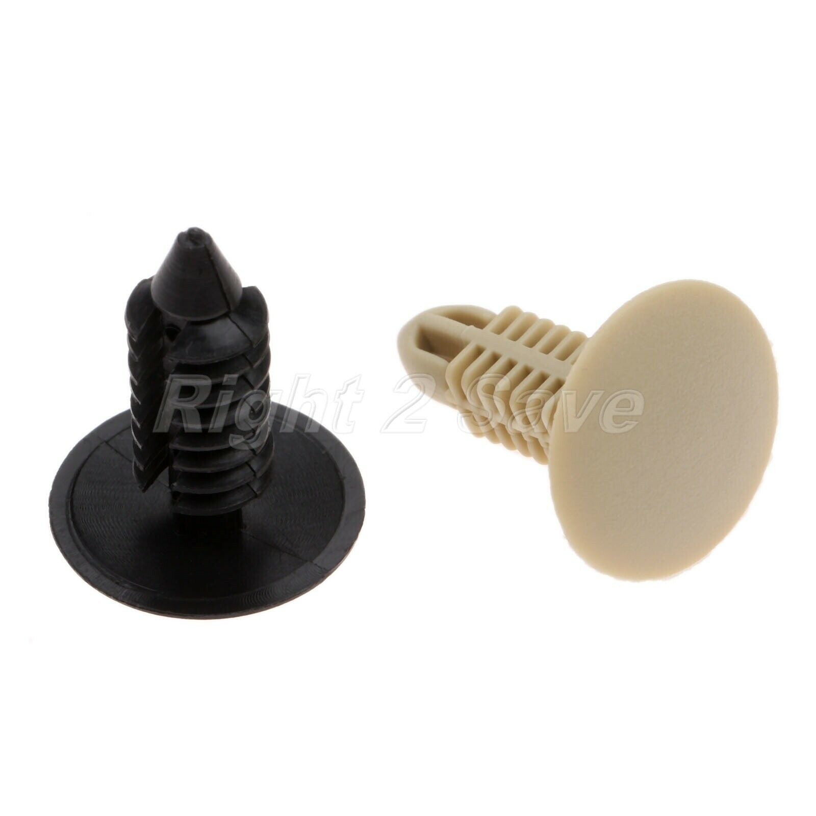 100 Car Rivets Car Door Trim Panel Clip Fastener fender bumper Auto Nylon
