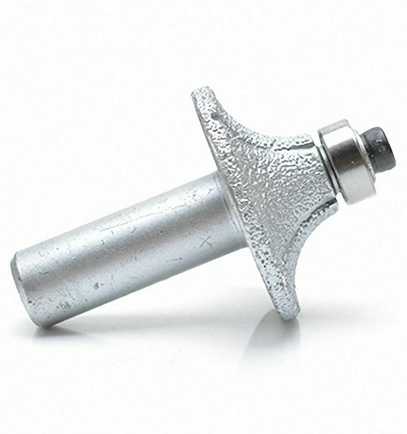 1 of R8 Dia. 31mm Diamond Profile Wheel Router bit Bullnose