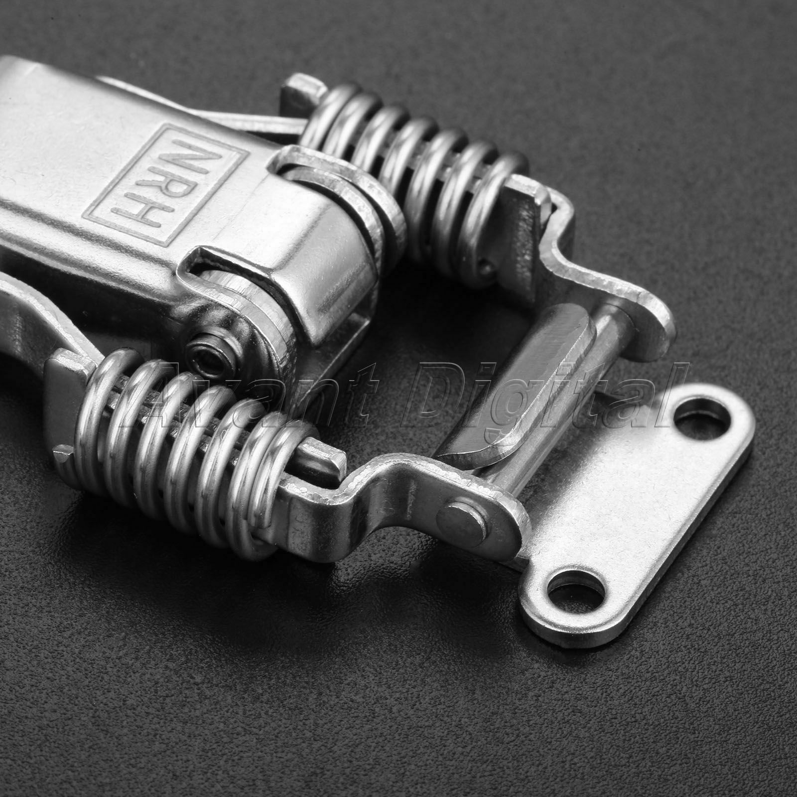 Cabinet Toggle Switch Latch Hasp Case Locking Box Chest Spring Loaded Lock Catch