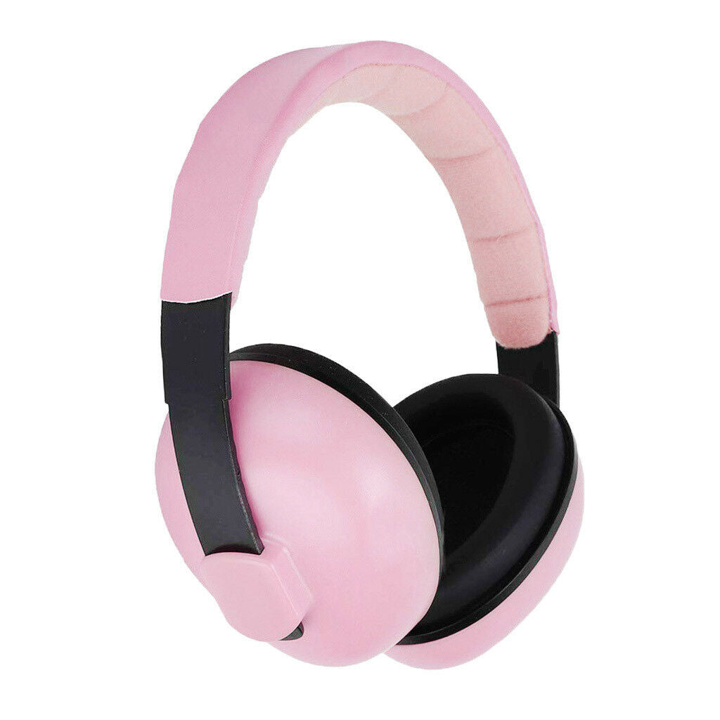 Newborn Baby Children Ear Defenders Earmuffs Hearing Protection Pink