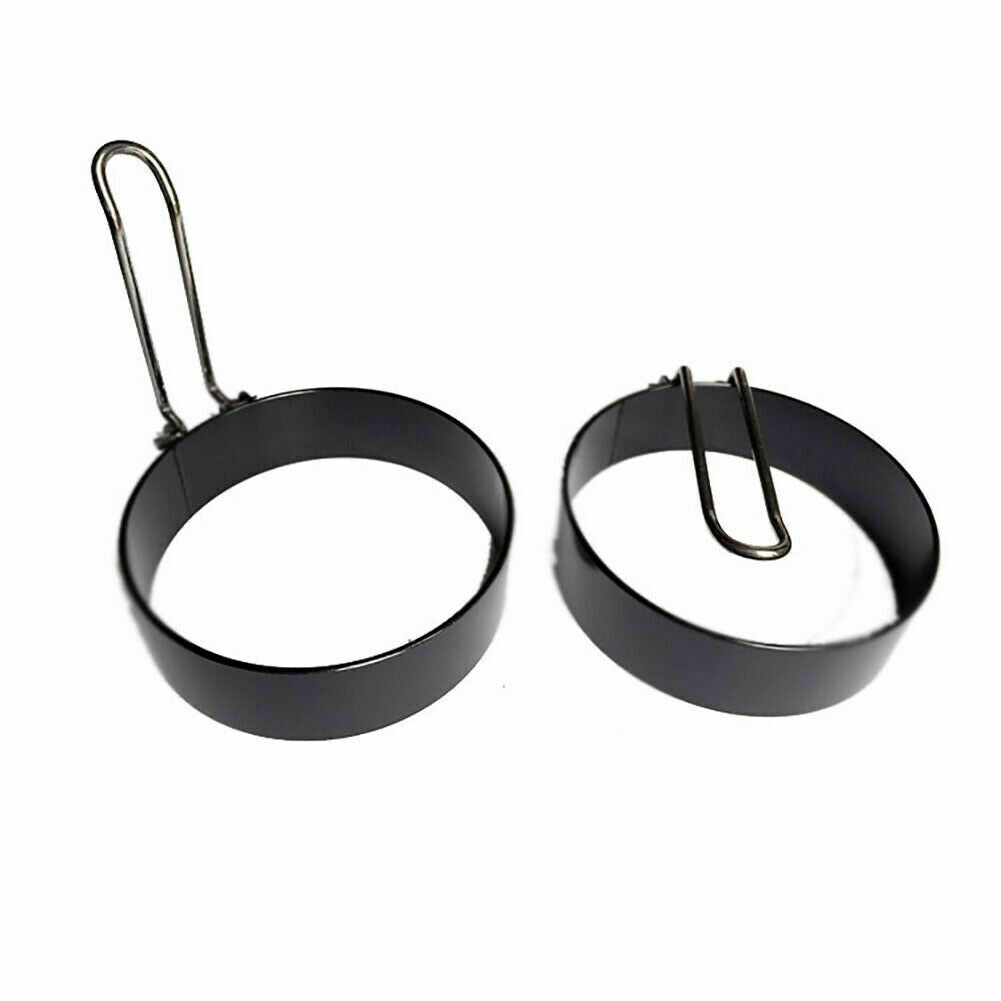 Non Stick Fried Egg Shaper Stainless Steel Pancake Ring Mold Cooking Home Tool~