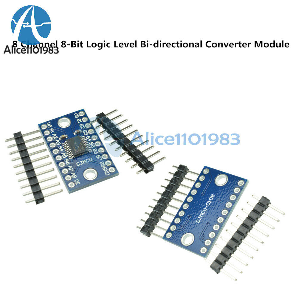 8-Channel Logic Level Bi-directional Converter Module TXS0108E TXB0108 Arduino