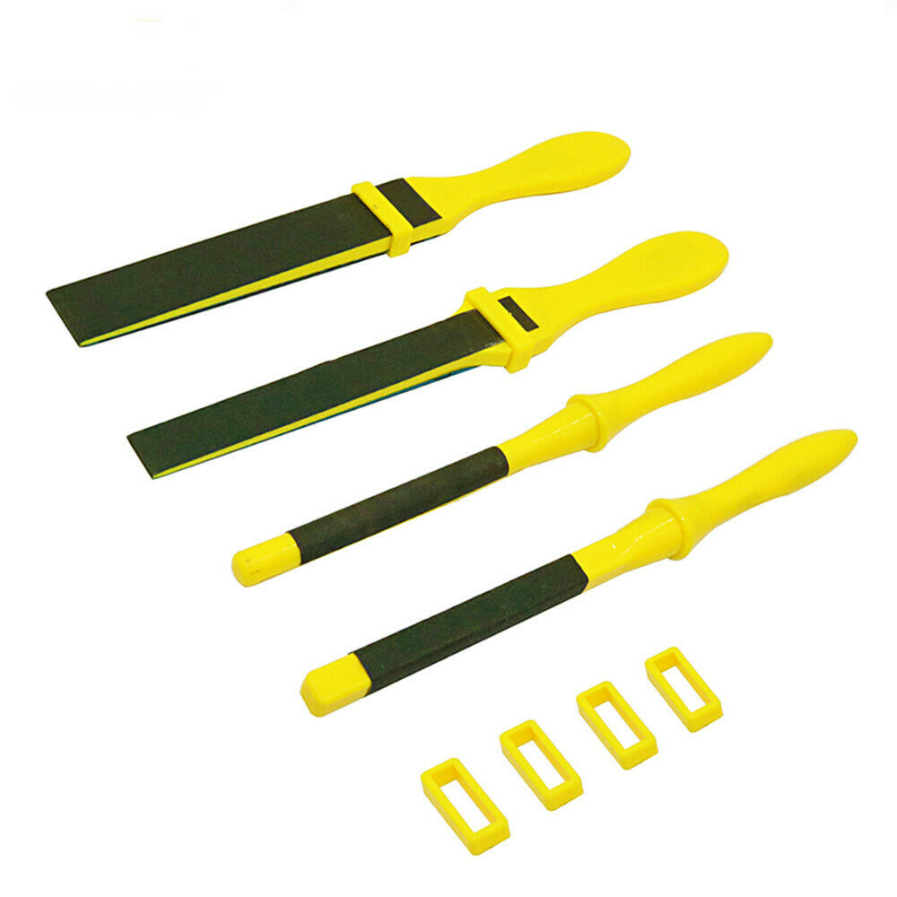 Polishing Sandpaper Kit Sanding Tool with Sand Paper Plastic Stick