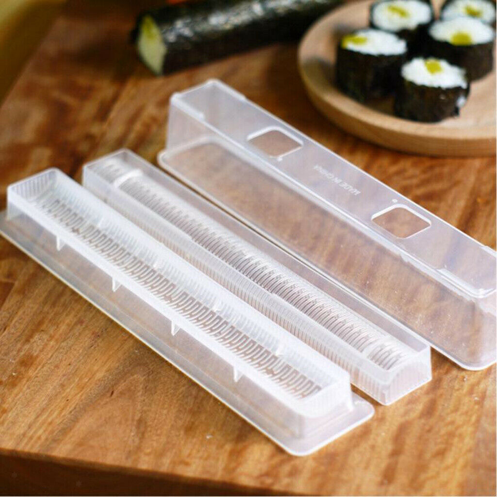 3Pieces/Set Sushi Roll Maker Rice Roll Mold Bento Accessory Baking Tools