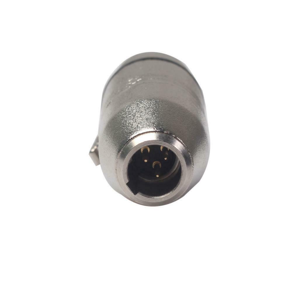 Alloy MINI XLR 3-Pin Male to XLR 3-Pin Female Plug SA509 2.24x0.71x0.39 inch