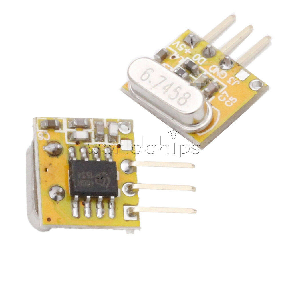 2PCS RXB14 433Mhz Superheterodyne Wireless Receiver 3.3V-5.5V for Arduino/AVR