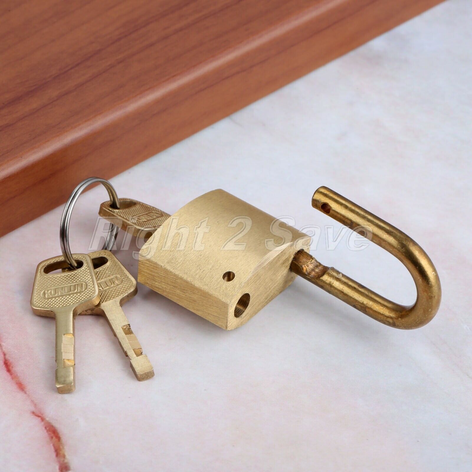 Chinese Style Chic Home Office Cabinet Bolt Latch Buckle Guard Door Padlock Lock