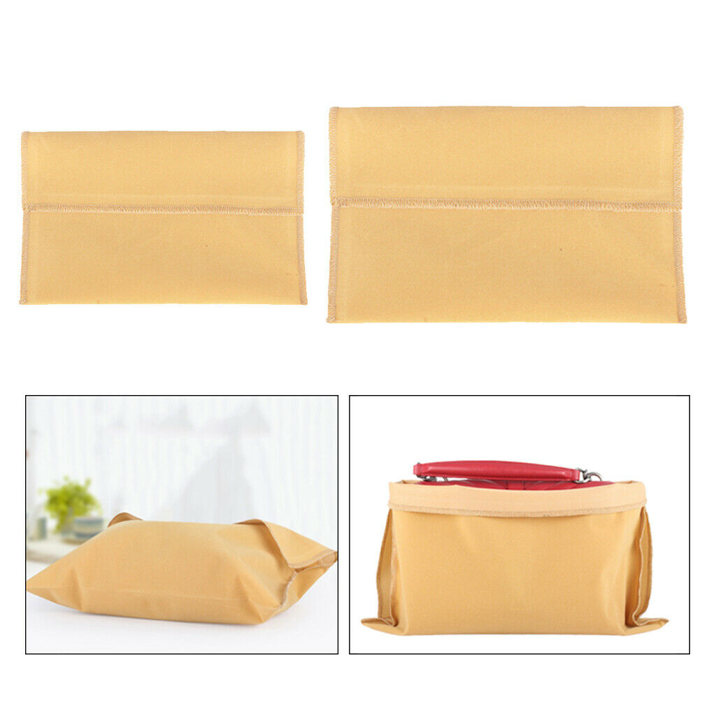 2Pcs Dustproof Velvet Jewelry Gift Bag Handbag Purse Wrapping Storage Pouch