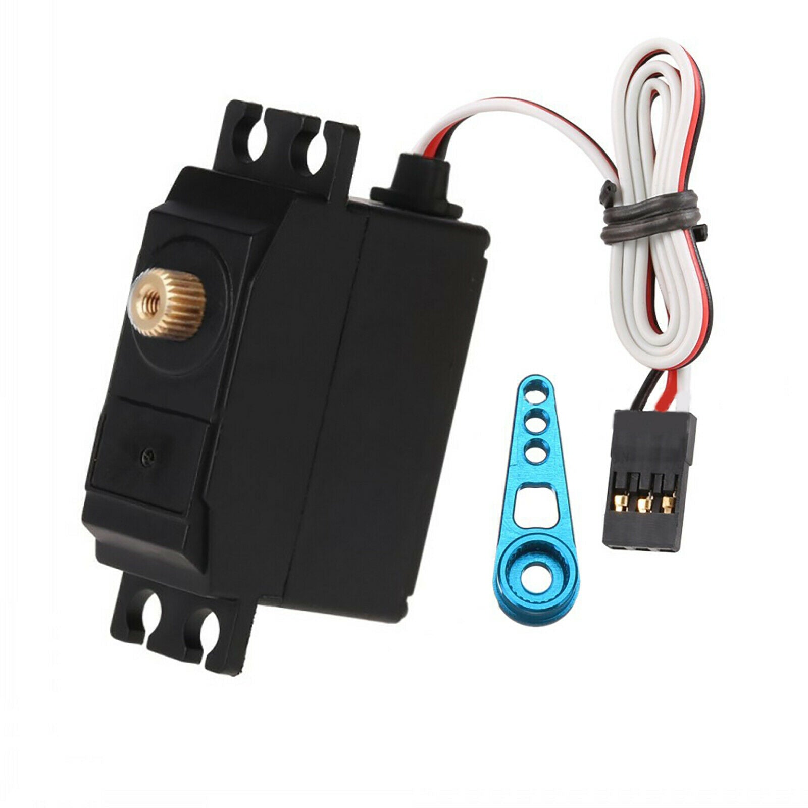 Digital Metal Servo Steering Gear Rocker Arm Parts for Brabus G MN500 RC Car