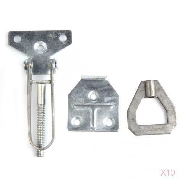 10 Sets Metal Adjustable Beekeeping Hive Fasteners Fittings Equipment