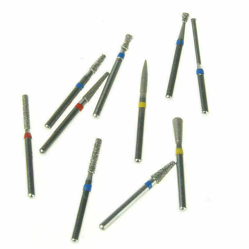 30 Packs AZDENT Inlay Preparation Diamond Burs Hold FG-104 Dental For Handpiece