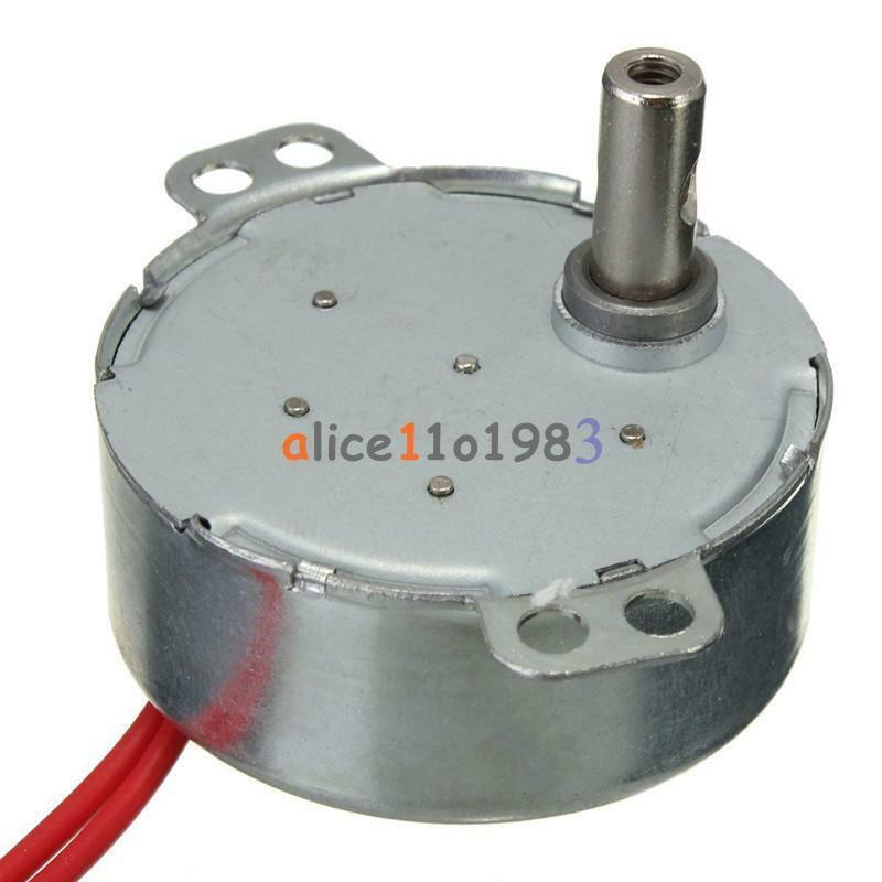 Pro TYC 50 AV 12V 4W 50/60Hz Synchronous Motor 5/6RPM CW CCW Microwave Turntable