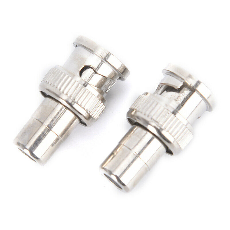 5Pcs BNC Male to AV RCA Female Coax Coaxial Connector Adapter for CCTV Ca.l8