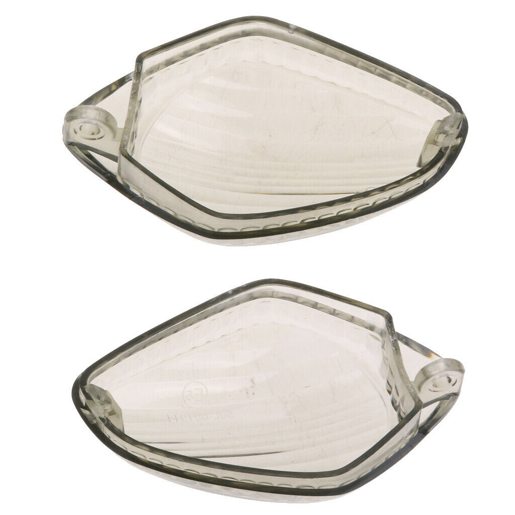 90x50x20mm 4pcs Motorbike Turning Indicator Lens For  Grey