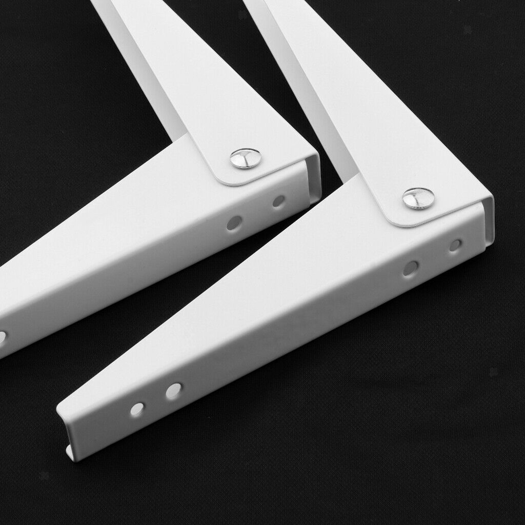 10pcs Thickened Steel Angle Fasteners Bracket Straight Angle - 8 Inch