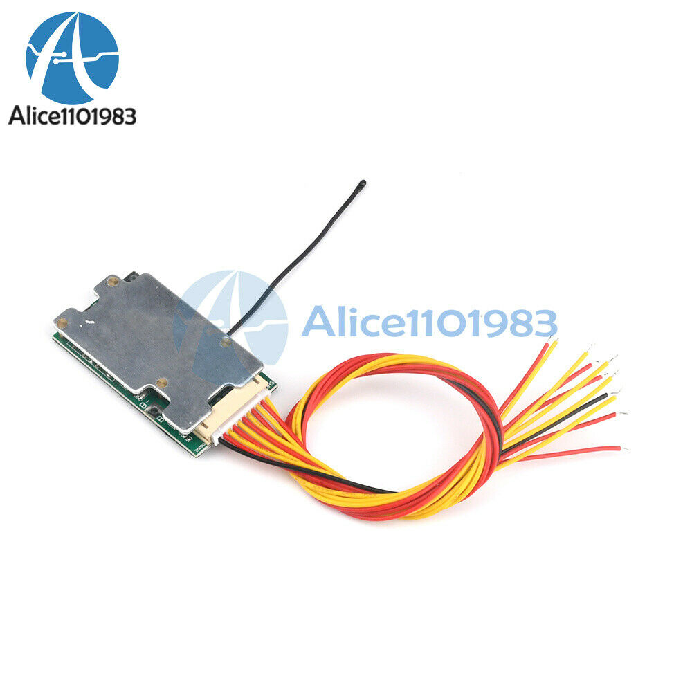 36V 30A 10S Split Port Balance Lithium Battery Protection Board wth Flat Cable