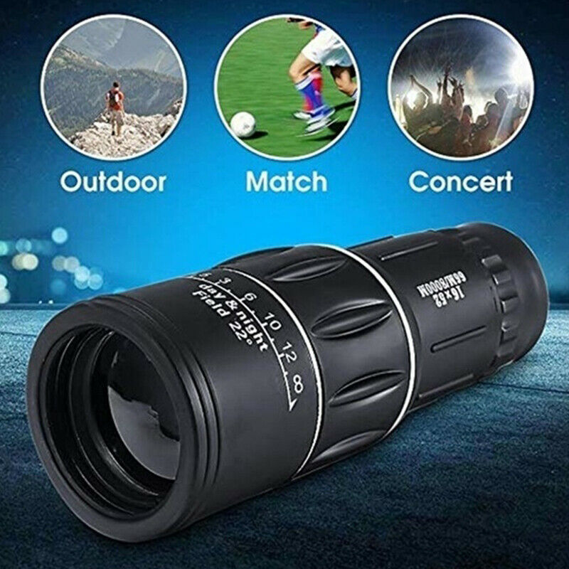 Sports Hunting Zoomable Monocular Low Light Night Vision Telescope Binocular TH