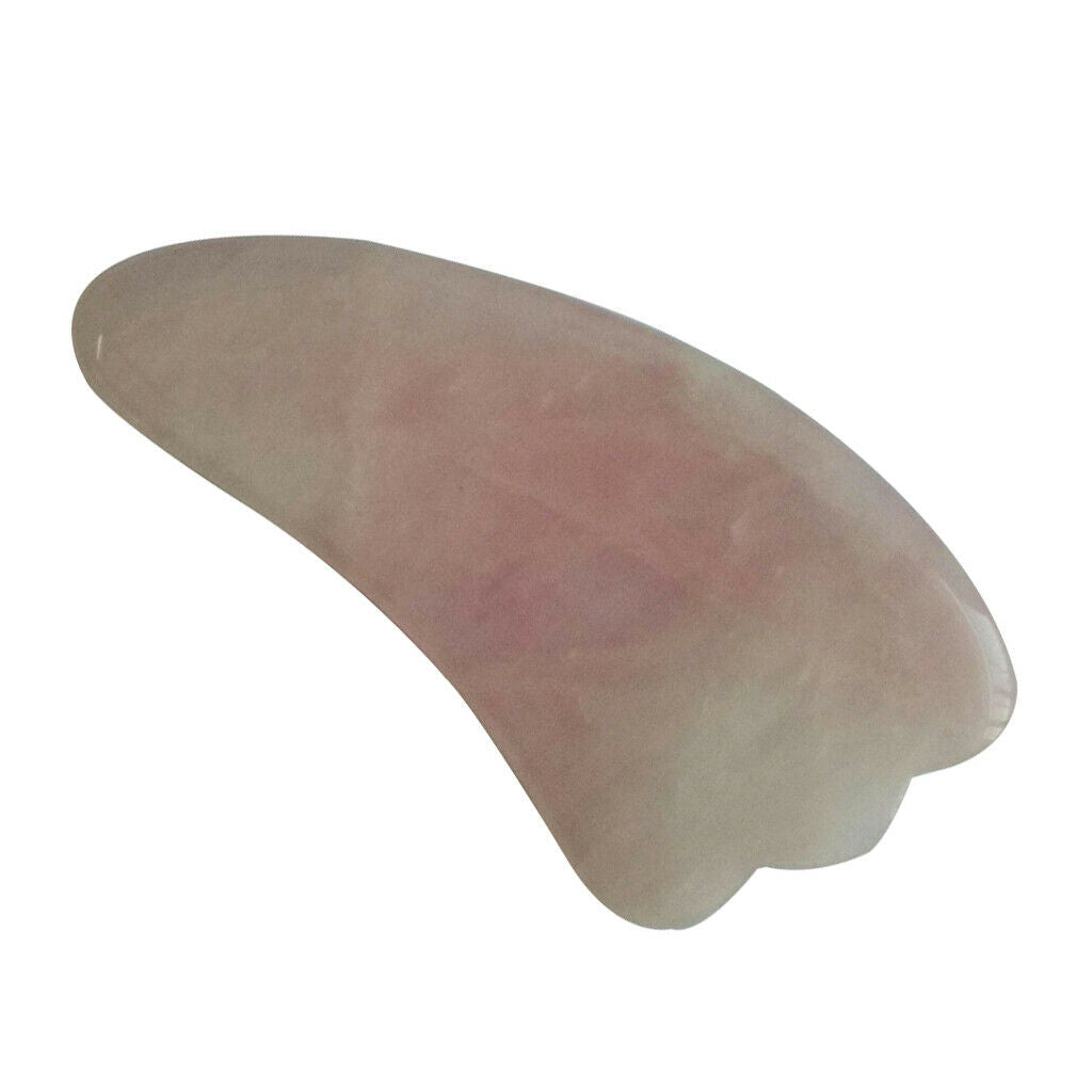 Natural Jade Guasha Board Chinese Traditional Scraping Massage Tool Handheld
