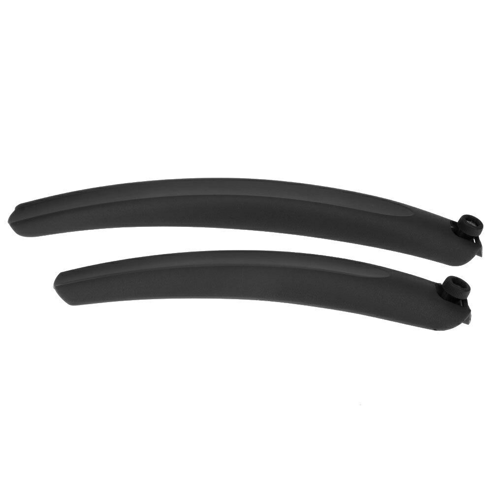 2x 14/ 16/ 20" Multicolor Front & Rear Mountain Bike/  Fenders Mudguards Black