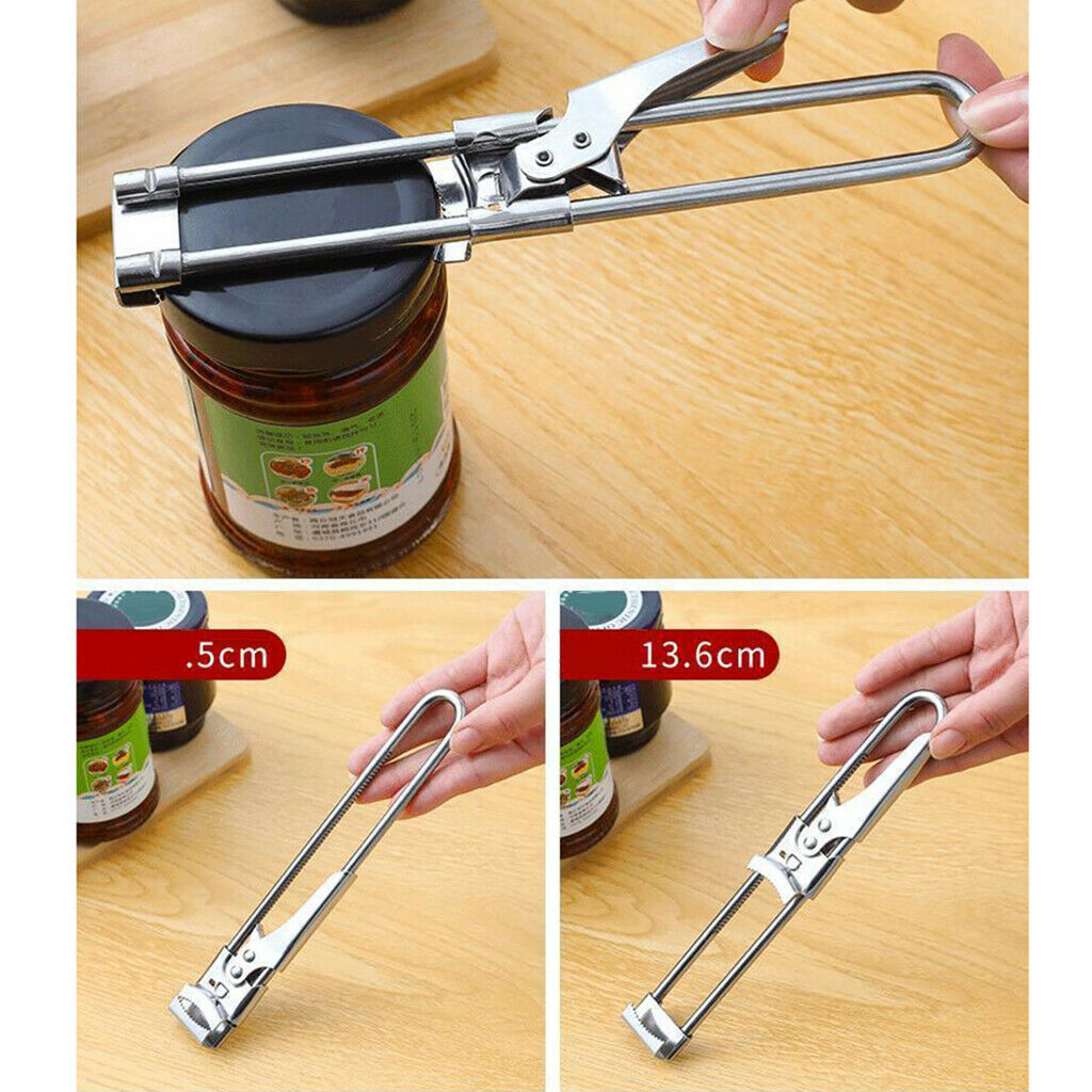2pcs Jar Opener Adjustable Bottle Gripper Jar Lid Opener Kitchen Tool Home