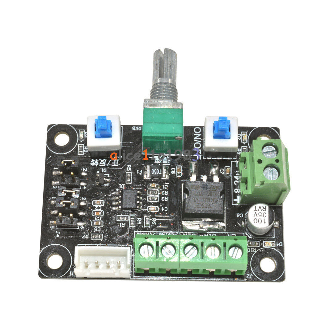 12V-24V Stepper Motor Driver Controller PWM Pulse Signal Generator Speed Control