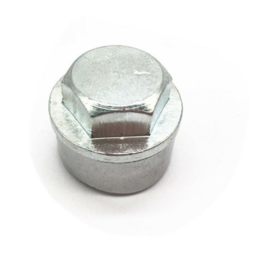 M18 x 1.5mm O2 Oxygen Sensor Bung Port Boss Nut + Zinc plated Plug