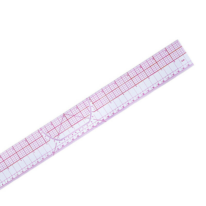 Plastic Sewing Tailor Shared Double Side Metric Straight Ruler Cutting Ru.l8