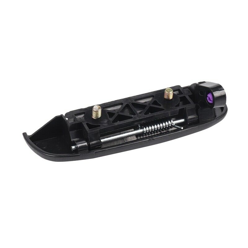 2Pcs Car Black Front Rear Outer Door Handle Exterior Outside Door Open Knob LeA7