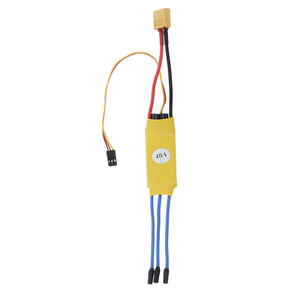 1pc 40A Brushless ESC XT60-plug For Fixed-wing