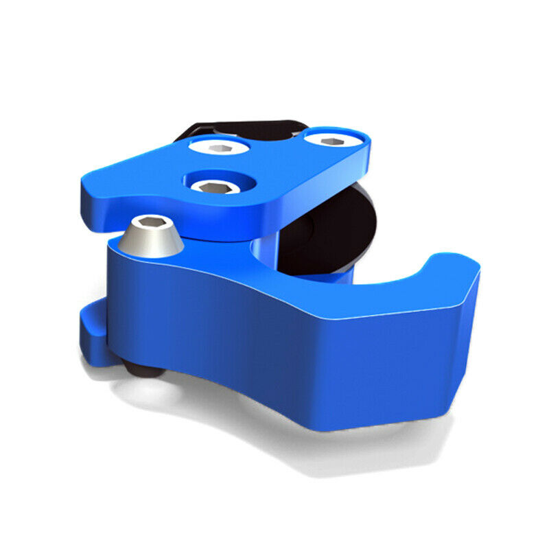 1PCS Motorcycle Scooter Electric Bikes Multi-Aluminum Alloy Bag Helmet Hook Blue