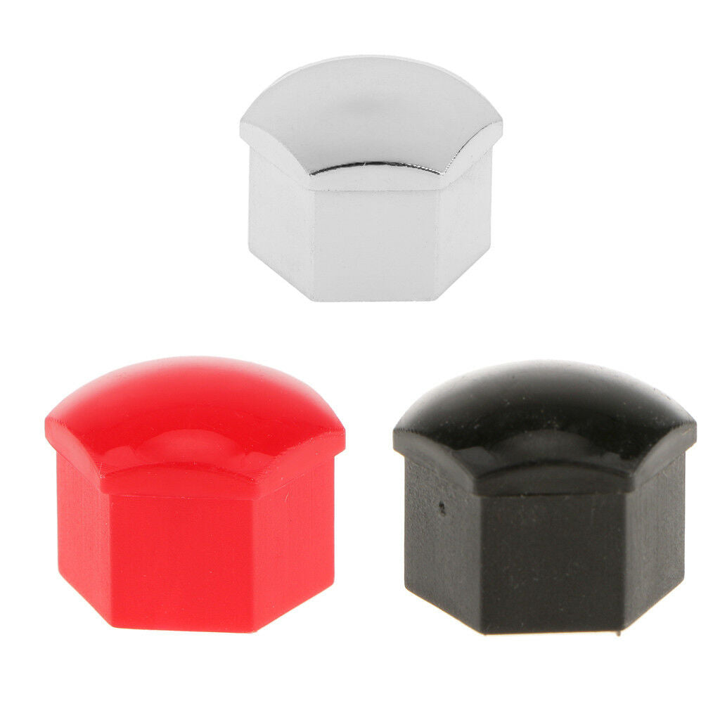20pcs/Set T39 Wheel Lug Bolt Nut   Center Cover with Tool for Audi Car Red