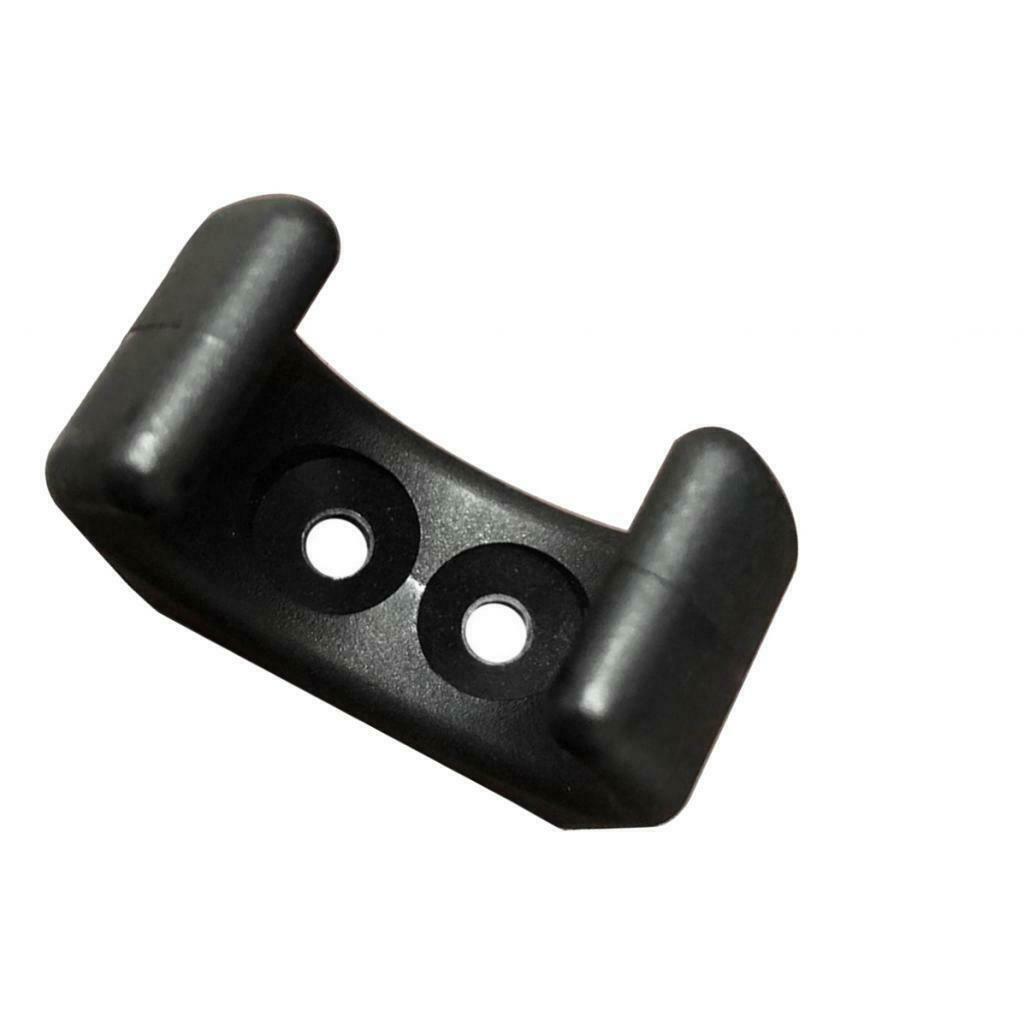 Ladder Stowing Storage Clips Clamps for Boat - 1-1/4 inch - Black
