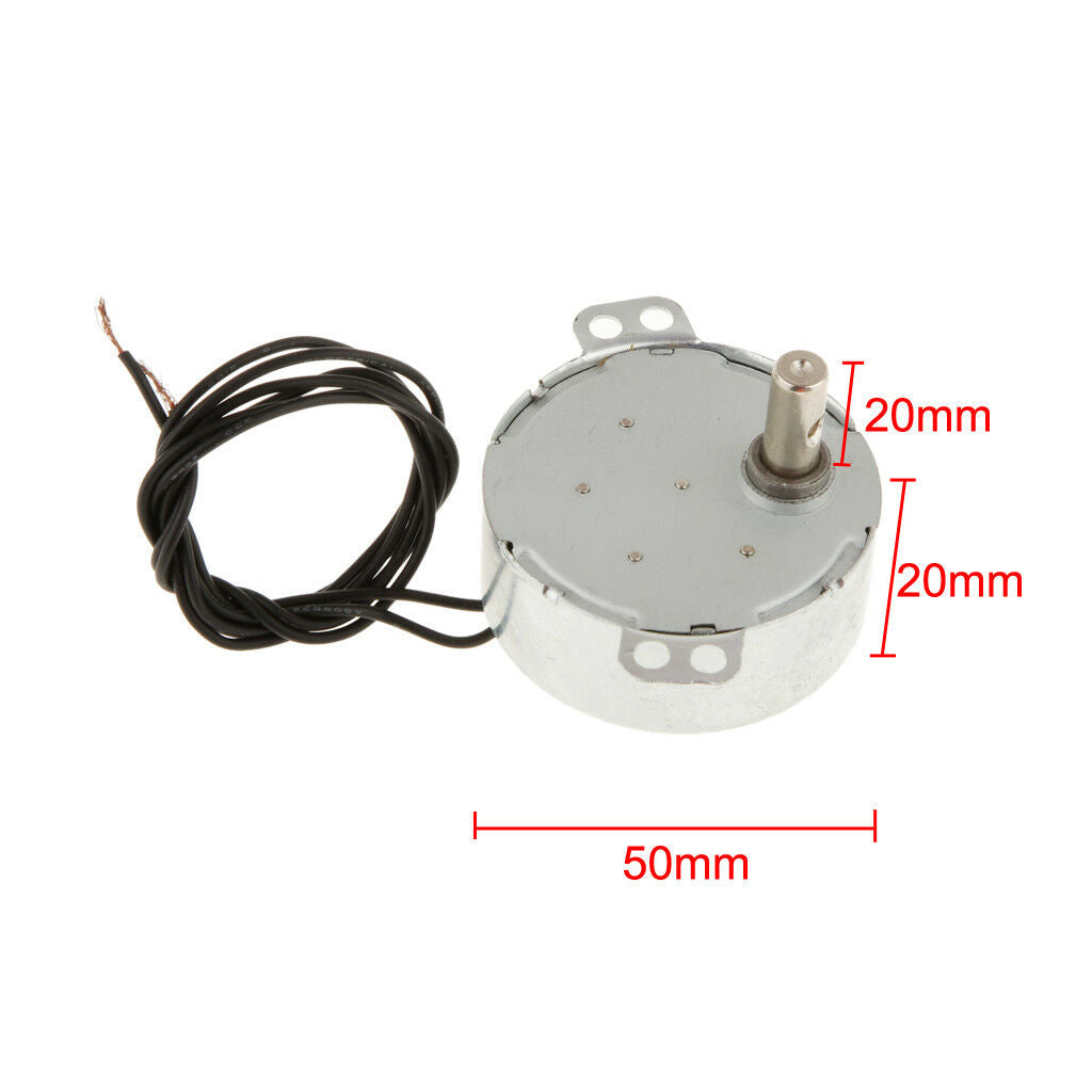 Box Reduction Synchron MOTOR 220-240V AC 5-6R/MIN Geared Motor 4W CW/CCW