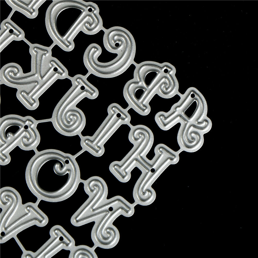 Magic Capital Letters Metal Cutting Dies For DIY Scrapbooking Album Paper .l8