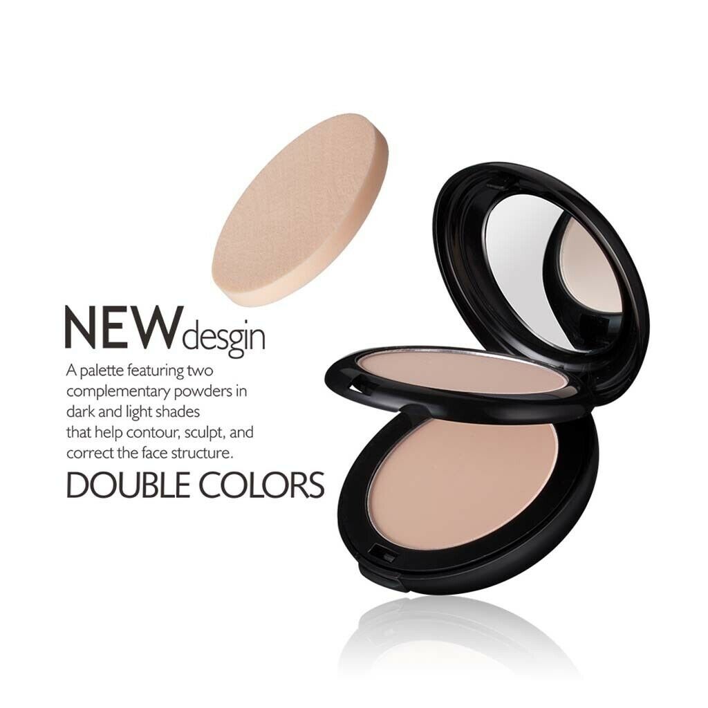 Pro Face Eye Shadow Makeup Palette Cosmetic Concealer With Mirror Skin Color