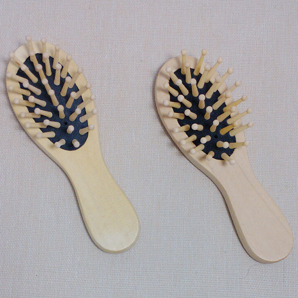 Prevalent Wooden Natural Bamboo Hair Vent Brush Keratin Care Massager Com.l8