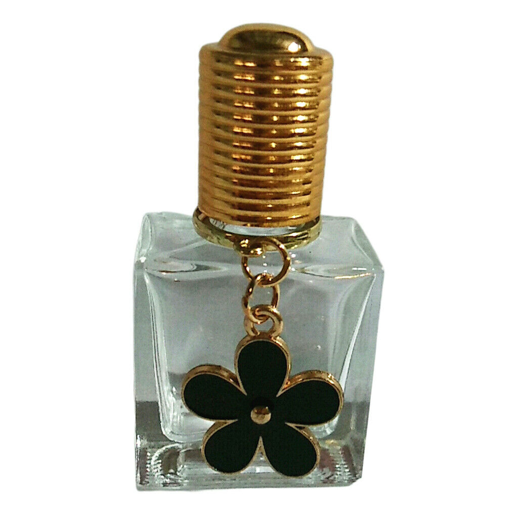 Glass Perfume Bottles Refillable Aromatherapy Cosmetic Container Vial Flower