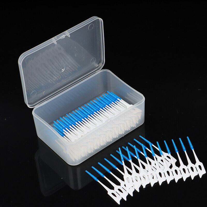 120pcs/lot Interdental Brush Dental Floss Teeth Oral Clean Hygiene Toothp.l8