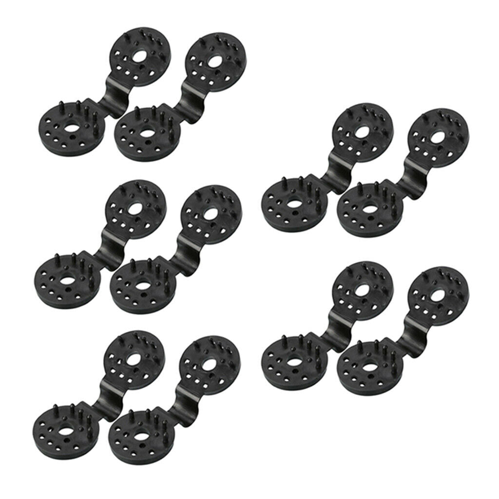 10Pcs Sunshade Net Clips Tools Greenhouse Cloth Clips Grommet Film Fixing
